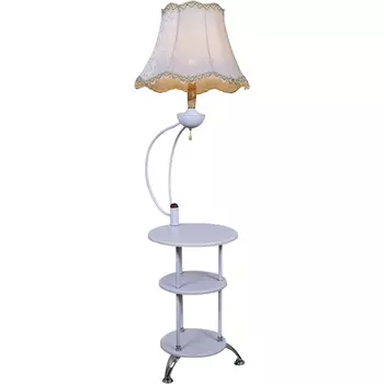 Торшер со столиком Reluce 01754-2.6-01 WH