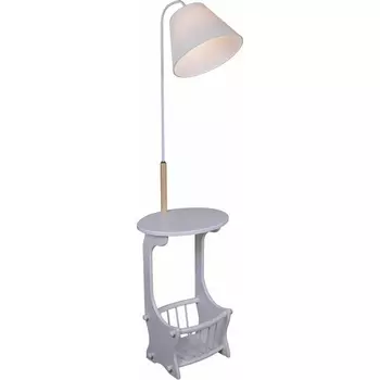 Торшер со столиком Reluce 02221-2.6-01 WH