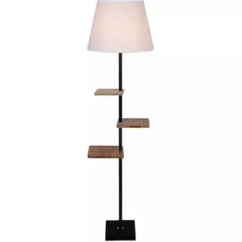 Торшер со столиком Reluce 02224-2.6-01 BK