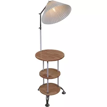 Торшер на треноге со столиком Reluce 02226-0.6-01 WH