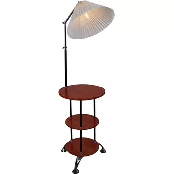 Торшер на треноге со столиком Reluce 02226-0.6-01 BK