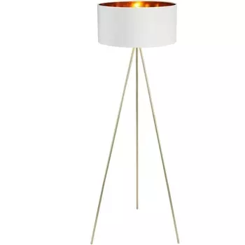 Торшер ST Luce Fuego SL6242.505.01 Золотистый/Белый E27 1*40W