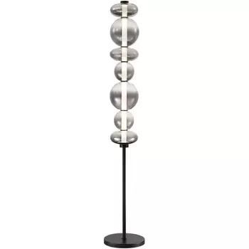 Торшер ST Luce Perlina SL6119.405.40 Черный/Дымчато-Серый LED 1*40W 3000K