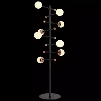 Торшер светодиодный LED LAMPS 81344/1F GOLD BLACK (Natali Kovaltseva)