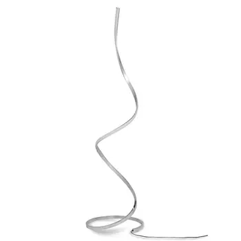 Изогнутый торшер с диммером светодиодный в виде спирали Mantra Nur 5001