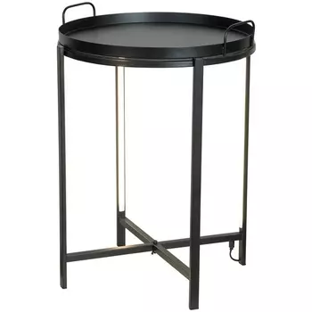 Торшер со столиком IP21 светодиодный с выключателем Lussole Seattle LSP-0565-M