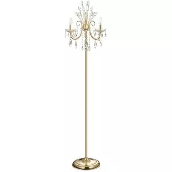 Торшер хрустальный Odeon Light Versia 4977/3F подсвечник с подвесками