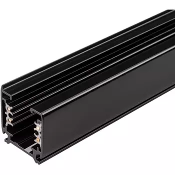 Трехфазный шинопровод 1м LGD-4TR-TRACK-1000-BK-M (C) (Arlight, IP20 Металл, 3 года) 028358(2)