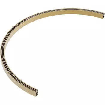 Трек (шинопровод 1м модульный) 48V ART-APRIORI-TRACK-ARC-A-1722-1000 (GD, 1/2) (Arlight, IP20 Металл, 3 года) 045710