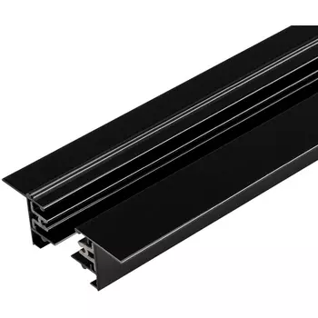 Трек (шинопровод) LGD-2TR-TRACK-F-2000-BK-M (C) (Arlight, IP20 Металл, 3 года) 038673 (2 метра)