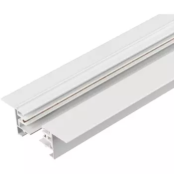 Трек (шинопровод) LGD-2TR-TRACK-F-2000-WH-M (C) (Arlight, IP20 Металл, 3 года) 038671 (2 метра)