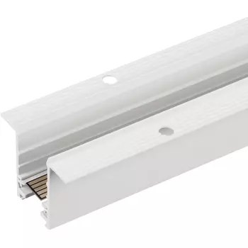 Трек (шинопровод магнитный) 24V встраиваемый MAG-TRACK-2538-F-2000 (WH, 5LN) (Arlight, IP20 Металл, 5 лет) 050222 (2 метра)