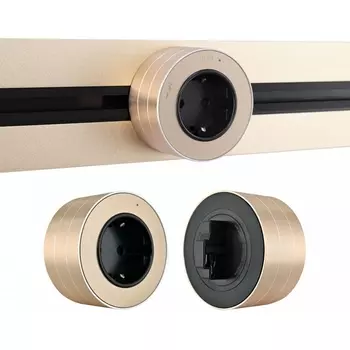 Трековая розетка Arte Milano Am-track-sockets 380011TS/ES Gold