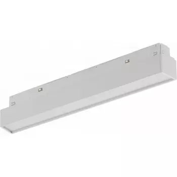 Трековый магнитный светильник 48V 12W iLedex Vision48/22 4822-001-L300-12W-110DG-3000K-WH