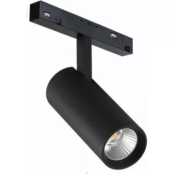 Трековый магнитный светильник 48V iLedex Vision48/22 SMART 4822-006-D55-18W-38DG-BK (Умный дом, Алиса)
