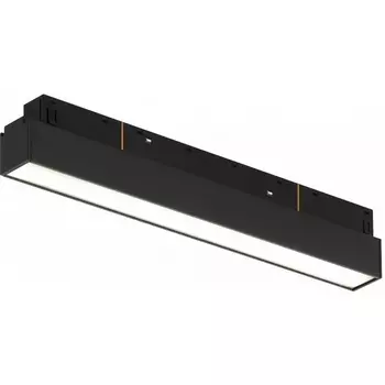 Трековый магнитный светильник 48V iLedex Vision48/22 SMART 4822-001-L300-12W-110DG-BK (Умный дом, Алиса)