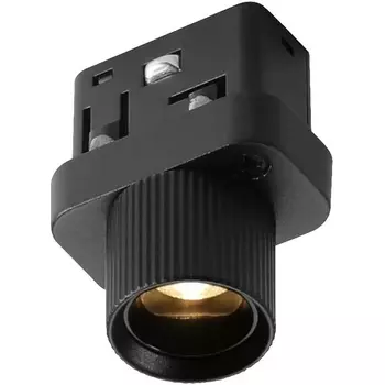 Трековый магнитный светильник 48V iLedex Vision48/22 4822-019-D22-2W-24DG-3000K-BK