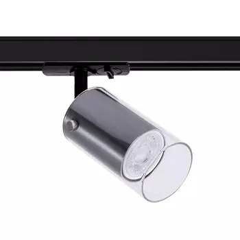 Трековый однофазный светильник 35W 220V Arte Lamp Lazio A5368PL-1SS