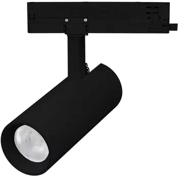 Трековый однофазный светильник LED LGD-GERA-2TR-R74-20W Day4000 (BK, 36 deg, 230V) (Arlight, IP20 Металл) 055051