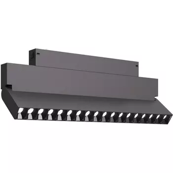 Трековый однофазный светильник ST Luce Skyline 220 ST686.446.18 черный LED 1*18W 4000K 220V