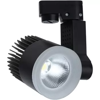 Трековый однофазный светильник светодиодный 220V 20030TRA/02 30W 4200K черный матовый Escada 20030 20030TRA/02LED SBK