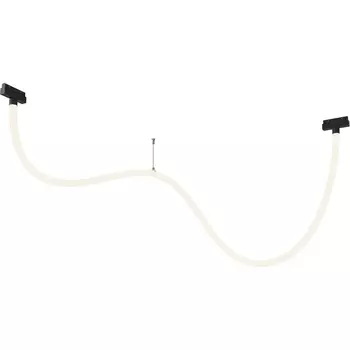 Трековый подвесной светильник гибкий 48V Tau Exility 4000K 50Вт 360° LED (магнитный) Maytoni Technical TR101-2-50W4K-B