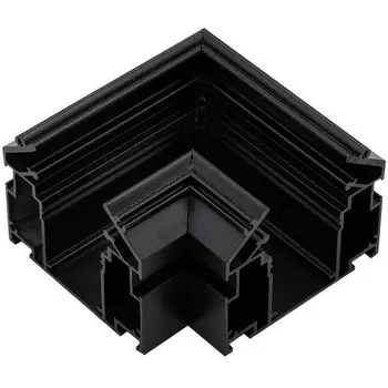 Трековый соединитель угловой плоский для натяжного потолка Aployt Magnetic track 220 APL.0286.00.02