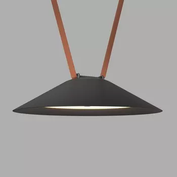 Трековый светильник низкоковольтный для ременной системы LED 48V Denkirs Belty Flow DK5565-BK