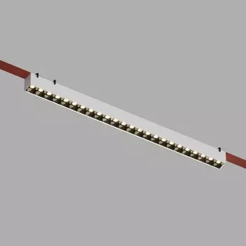 Трековый светильник низкоковольтный для ременной системы LED 48V Denkirs Belty Grill DK5573-WB