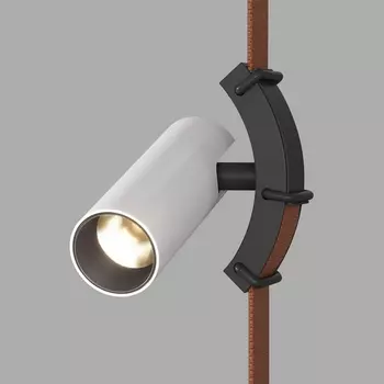 Трековый светильник низкоковольтный для ременной системы LED 48V Denkirs Belty Spot DK5547-BW+BK