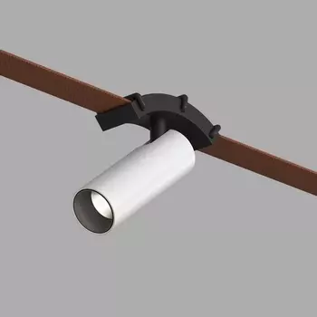 Трековый светильник низкоковольтный для ременной системы LED 48V Denkirs Belty Spot DK5546-BW+BK