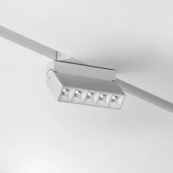 Трековый светильник 48V Points Rot Gravity 4000K 10Вт 30° LED (магнитный) Maytoni Technical TR077-2-10W4K-W