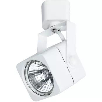 Трековый светильник однофазный 220V Arte Lamp Lente A1314PL-1WH