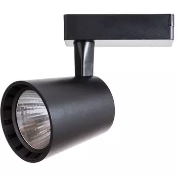 Трековый светильник светодиодный однофазный 220V Arte Lamp Atillo A2324PL-1BK