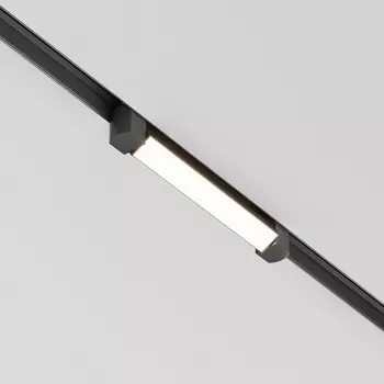 Трековый светильник 220V Basis Unity 3000K 10Вт 120° LED (однофазный) Maytoni Technical TR104-1-10W3K-B