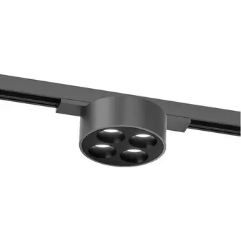 Трековый светильник LED для магнитного шинопровода Denkirs Shine Grill DK5772-DN 48V 6W темный никель