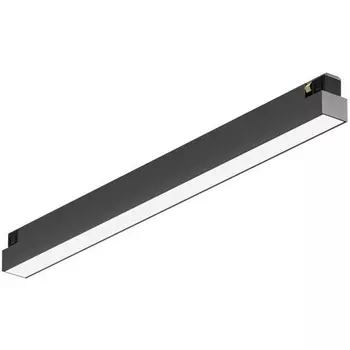 Трековый светильник LED для магнитного шинопровода Denkirs Shine Linear DK5751-DN 48V 12W темный никель