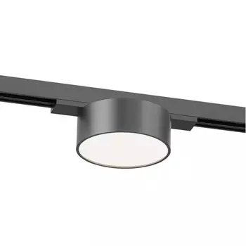 Трековый светильник LED для магнитного шинопровода Denkirs Shine Flow DK5761-DN 48V 6W, темный никель