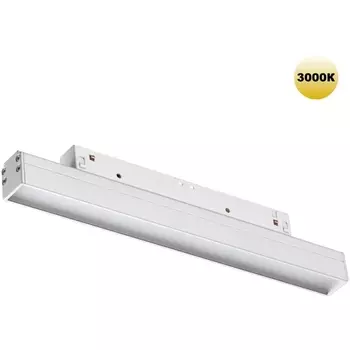 Трековый линейный светильник для низковольтного шинопровода Novotech Flum 359198 SHINO IP20 LED 3000К 12W 48V 900Лм