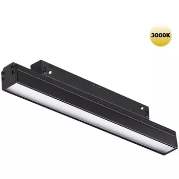 Трековый линейный светильник для низковольтного шинопровода Novotech Flum 359199 SHINO IP20 LED 3000К 12W 48V 900Лм