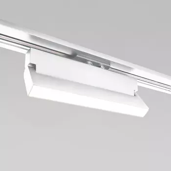 Трековый светильник LED 220V для однофазного белый Вт Elektrostandard Arda 85016/01