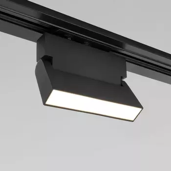 Трековый светильник LED 220V для однофазного черный Вт Elektrostandard Arda 85015/01