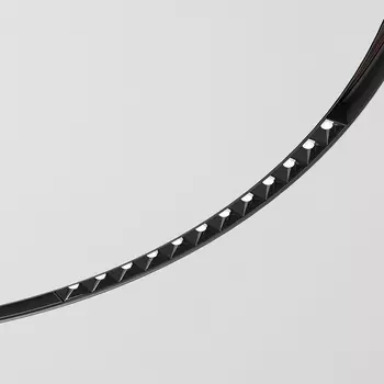 Трековый светильник магнитный LED 48V для радиусного шинопровода Elektrostandard Slim Magnetic 85186/01 12W 4200K Intenso чёрный ? 1200мм