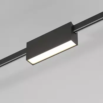 Трековый светильник низковольтный LED 24V Elektrostandard Esthetic Magnetic 6W 3000K (чёрный) 85122/01