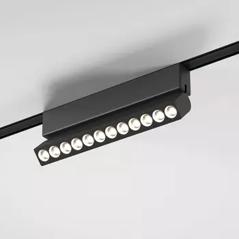 Трековый светильник магнитный LED 48V Elektrostandard Flat Magnetic 12W 4000K Insight (чёрный) 85091/01