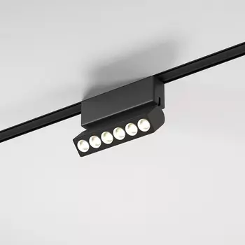 Трековый светильник магнитный LED 48V Elektrostandard Flat Magnetic 6W 4000K Insight (чёрный) 85090/01