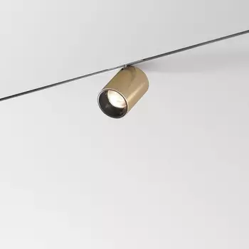 Трековый светильник магнитный LED 24V Elektrostandard Mini Magnetic 85204/01 9W 3000K латунь/черный