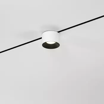 Трековый светильник магнитный LED 24V Elektrostandard Mini Magnetic 85205/01 5W 3000K белый/черный