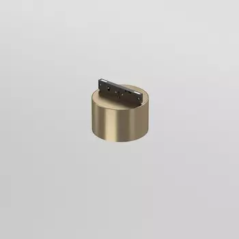 Трековый светильник магнитный LED 24V Elektrostandard Mini Magnetic 85206/01 5W 3000K латунь/черный