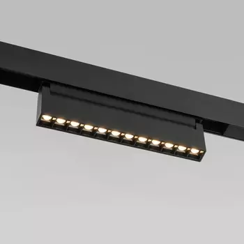 Трековый светильник магнитный LED 48V Elektrostandard Slim Magnetic HL02 85010/01 12W 3000K (черный)